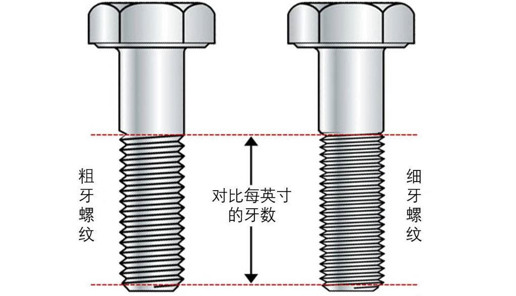 粗牙與細牙螺紋，如何選擇